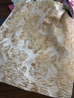 Jacquard Sheath/Column V-Neck Floor-Length Mother of the Bride & Groom Dresses with Ruched Waist (SHI22501059)