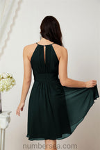 Halter Homecoming Dresses Formal Evening Party Cocktail Dress 28011 Clearance sale (ZD16954)