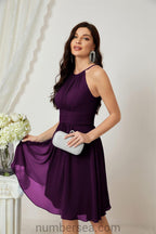 Halter Homecoming Dresses Formal Evening Party Cocktail Dress 28011 Clearance sale (ZD16954)
