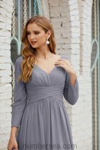 فستان وصيفة العروس من Numbersea، فستان سهرة رسمي من الشيفون، فستان حفلات 28016