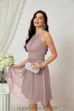Halter Homecoming Dresses Formal Evening Party Cocktail Dress 28011 Clearance sale (ZD16954)