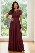 Two-Piece Satin Mother of the Bride & Groom Dresses Suit with 3/4 Sleeves Jacket & Sheath Midi-Length Dress (SHI22500470)