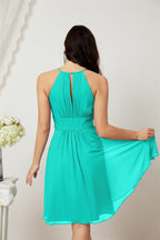 Halter Homecoming Dresses Formal Evening Party Cocktail Dress 28011 Clearance sale (ZD16954)