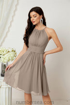 Halter Homecoming Dresses Formal Evening Party Cocktail Dress 28011 Clearance sale (ZD16954)