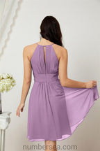 Halter Homecoming Dresses Formal Evening Party Cocktail Dress 28011 Clearance sale (ZD16954)