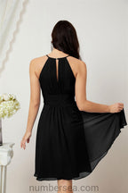 Halter Homecoming Dresses Formal Evening Party Cocktail Dress 28011 Clearance sale (ZD16954)