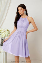 Halter Homecoming Dresses Formal Evening Party Cocktail Dress 28011 Clearance sale (ZD16954)