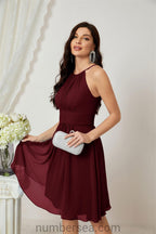 Halter Homecoming Dresses Formal Evening Party Cocktail Dress 28011 Clearance sale (ZD16954)