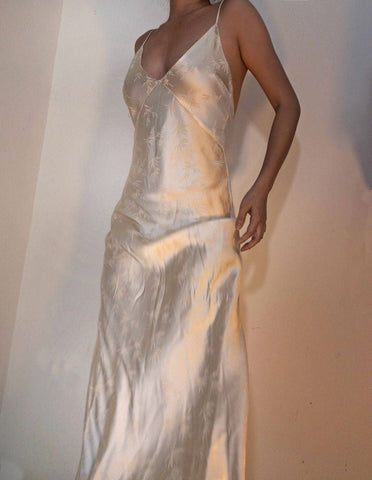 Bamboo Jacquard Gown