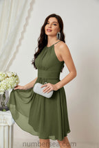 Halter Homecoming Dresses Formal Evening Party Cocktail Dress 28011 Clearance sale (ZD16954)