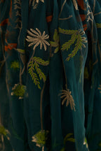 Tulle A-Line Full-Length Garden Boho Flower Girl Dress