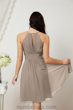 Halter Homecoming Dresses Formal Evening Party Cocktail Dress 28011 Clearance sale (ZD16954)