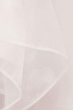 Ivory Sweetheart A-line Hi-lo Spaghetti Tulle Wedding Dresses with Ruffles by misshow.com