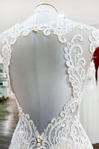 Ivory Sweetheart Lace Mermaid Wedding Dresses (ZD17541)