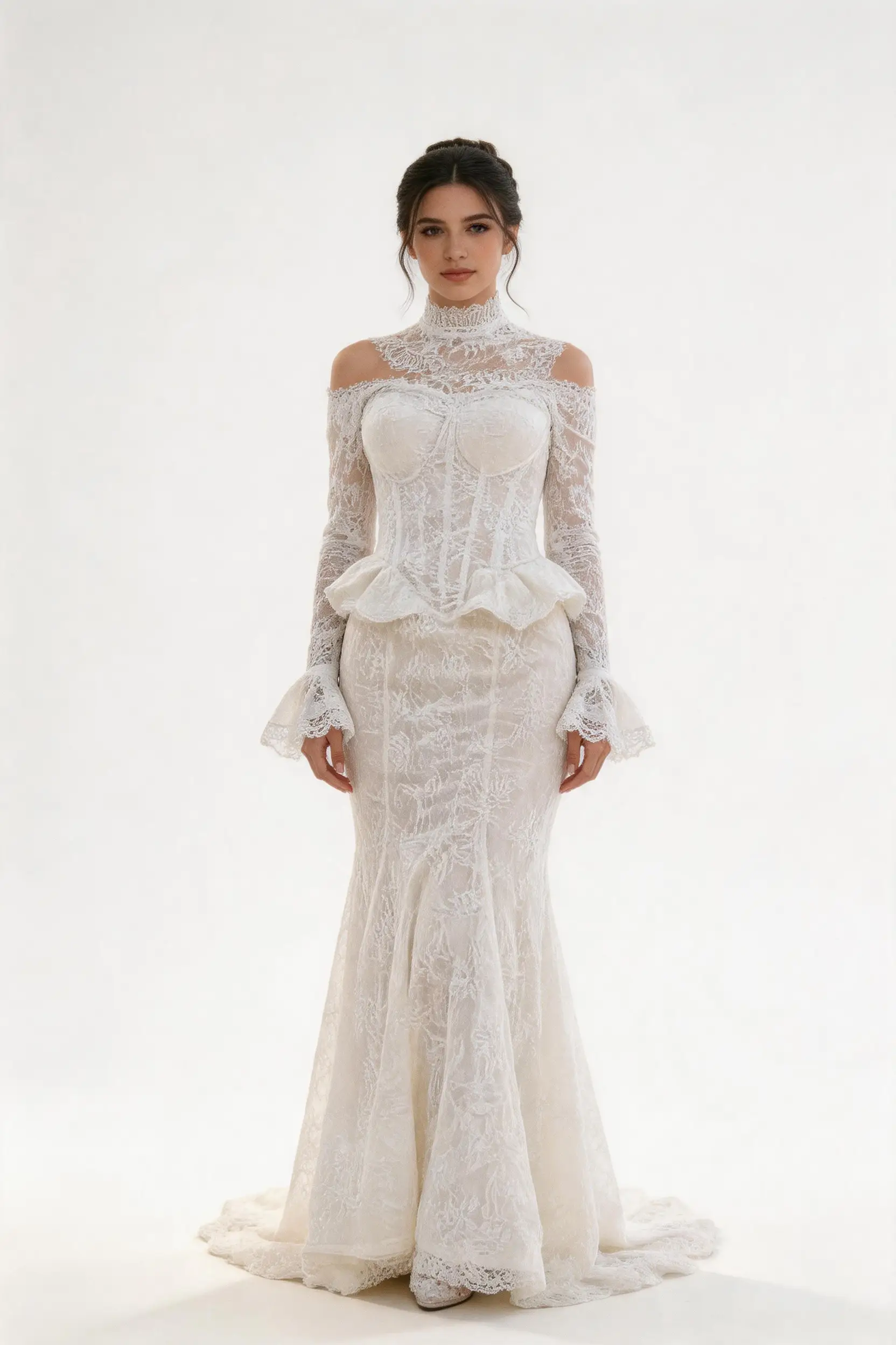 Ivory Chiffon Lace Cocktail Dress Sexy Short Prom Dress Homecoming Dress Y7917 by simplepromdress