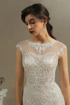 Luxury mermaid wedding dress | Wedding dresses lace by misshow.com