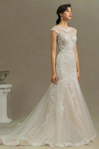 Luxury mermaid wedding dress | Wedding dresses lace by misshow.com