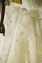 Luxury Sweetheart Lace-up Tulle Ball Gown Wedding Dress with Ruffles by misshow.com