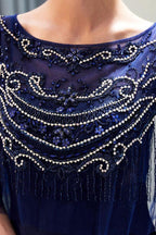 Mermaid Floor Length Crystal Beading Formal Dress by misshow.com