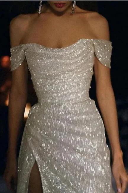 Mermaid / Trumpet Wedding Dresses Sparkle & Shine Dress Wedding Party by misshow.com