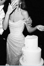Mermaid / Trumpet Wedding Dresses Sparkle & Shine Dress Wedding Party by misshow.com