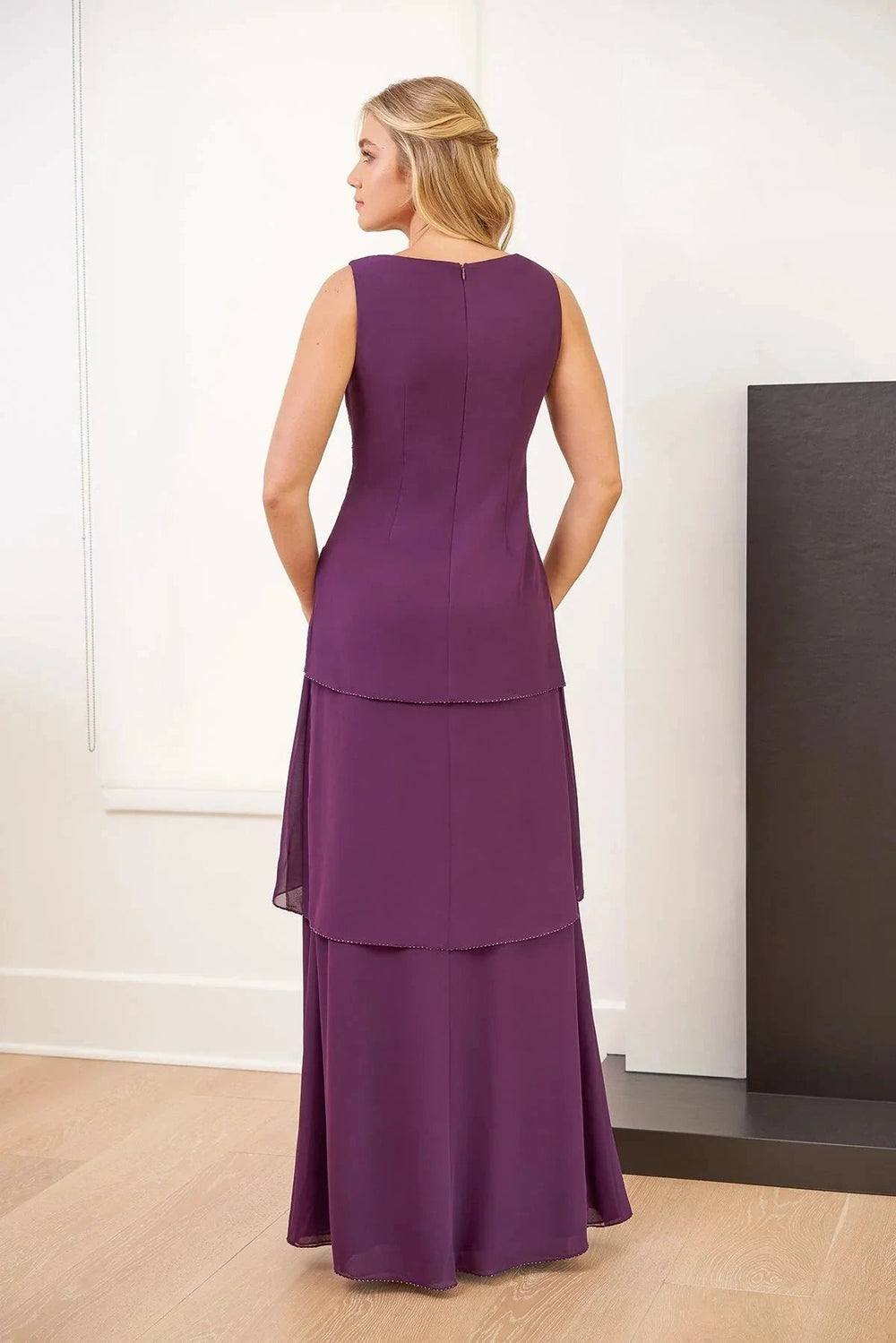 A-Line/Princess V-Neck Mother of the Bride Dresses with Beading & Wraps by Dreamylily