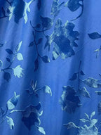 Naylea | Royal Blue Spaghetti Straps Satin Mermaid Long Prom Dress by KissProm