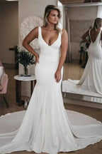 New Arrival FLower Appliques Sweetheart Wedding Dress Sleeveless by misshow.com