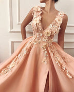 New Evening Dresses Long V Neck | Prom Dresses