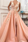 New Evening Dresses Long V Neck | Prom Dresses by misshow.com