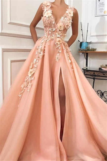 New Evening Dresses Long V Neck | Prom Dresses
