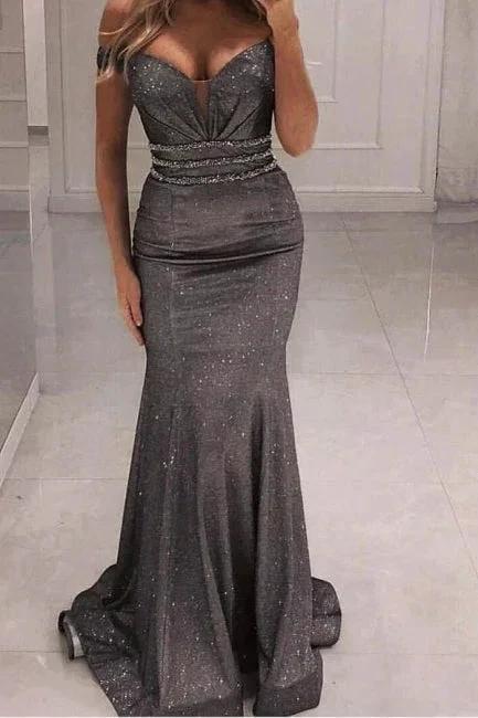 New Year Evening Dresses Long Glitter by misshow.com