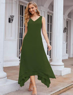 Sunnderly Chiffon Plus Size Mother of Bride Dresses with Jacket Formal Dresses for Wedding SY28073 by numbersea