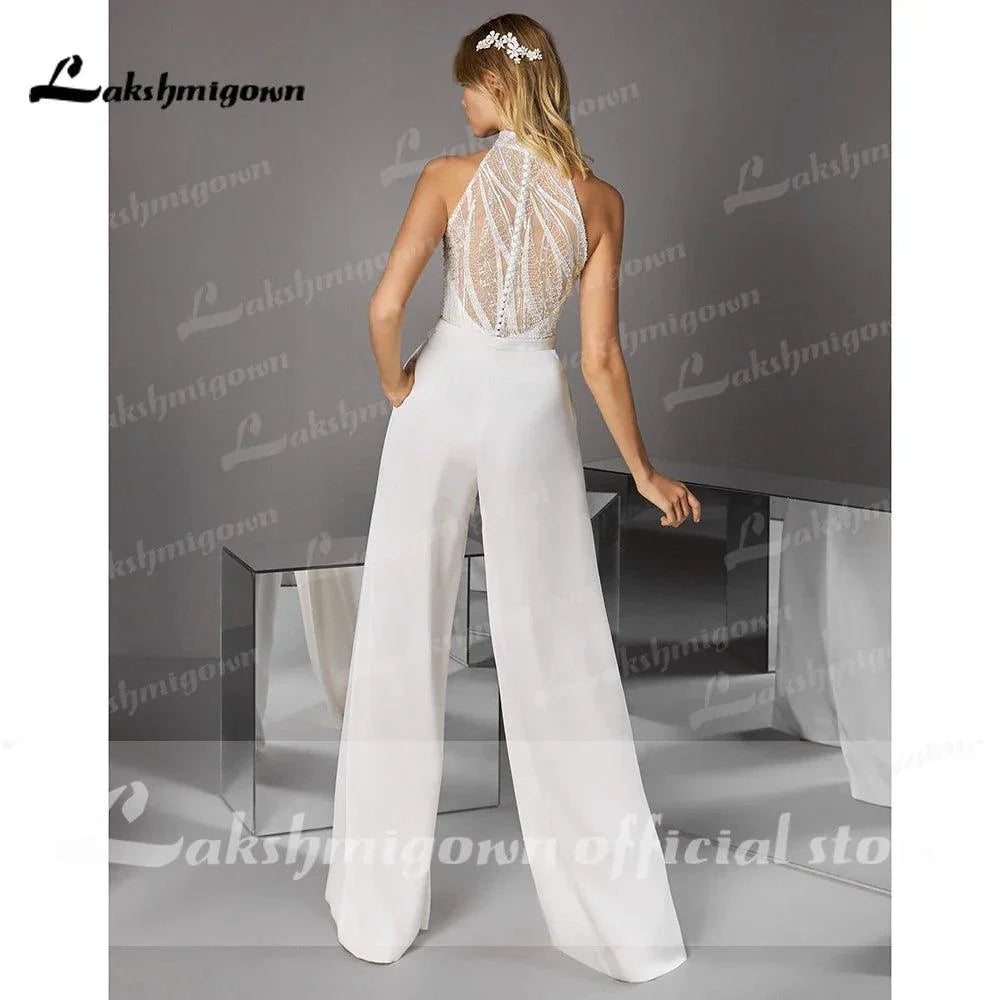 Jumpsuit Wedding Dress Pants