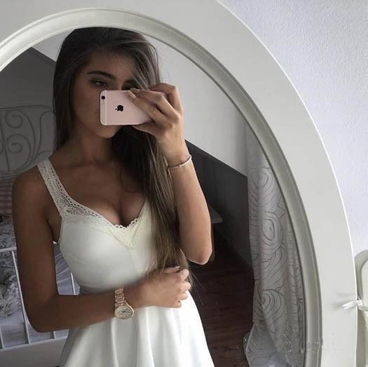 Abito Rosso per Ritorno a Casa con Spalle Scoperte, Spalline Larghe, Abito Corto da Festa PD251