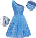 short prom dresses sequin homecoming dresses SYH96 by vivymakudress