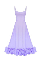 Percival | A Line Satin White Long Prom Dresses with Ruffles by KissProm