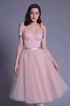 Pink Lovely Sweetheart Short Prom Dress Wedding Guest Dress by Ombreprom