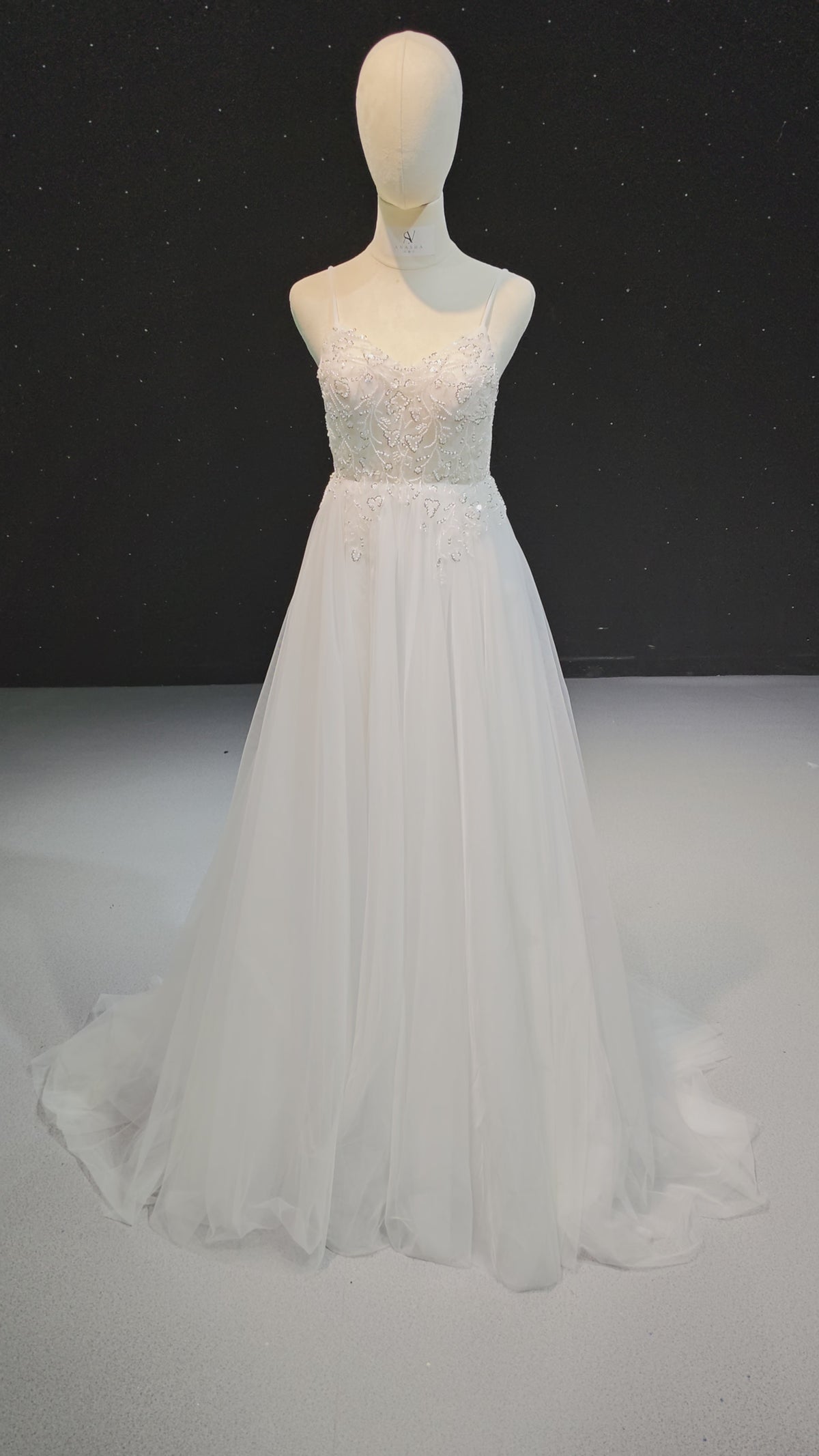 Starry Tulle Embroidery (ZD16845)