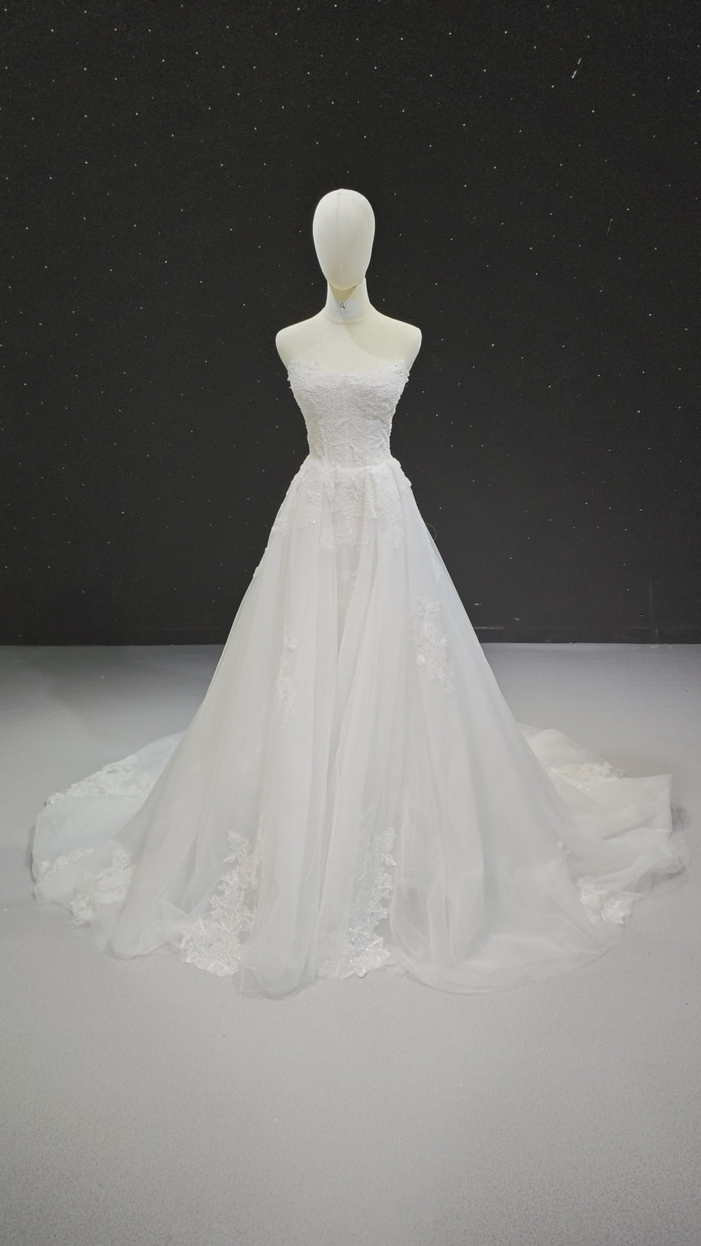Lace Veil Serenade (ZD16850)