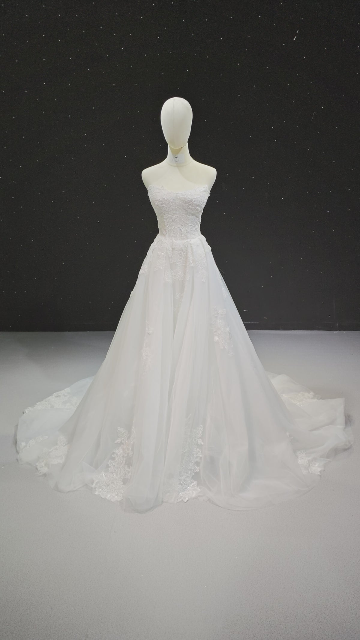 Lace Veil Serenade (ZD16850)