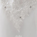 Princess Sweetheart Tulle Wedding Dress With Lace by misshow.com
