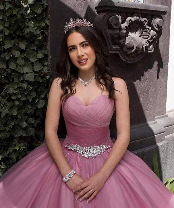 Elegant Sweetheart Tulle Ball Gown,Princess Dress Y1089 by simplepromdress