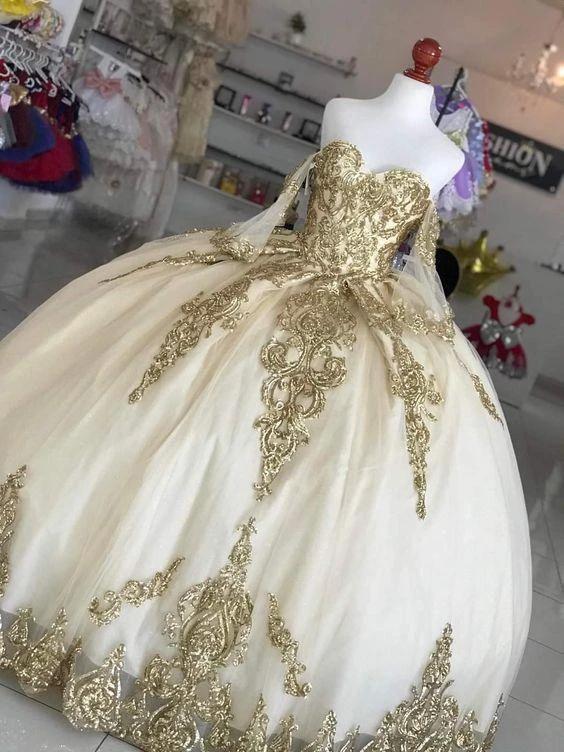Stunning Sweetheart Tulle Ball Gown Sweet 16 Dress Y960 by simplepromdress