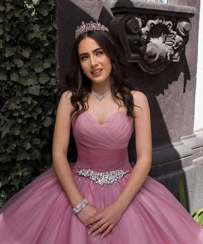Elegantes Herzausschnitt Tüll Ballkleid, Prinzessin Kleid Y1089