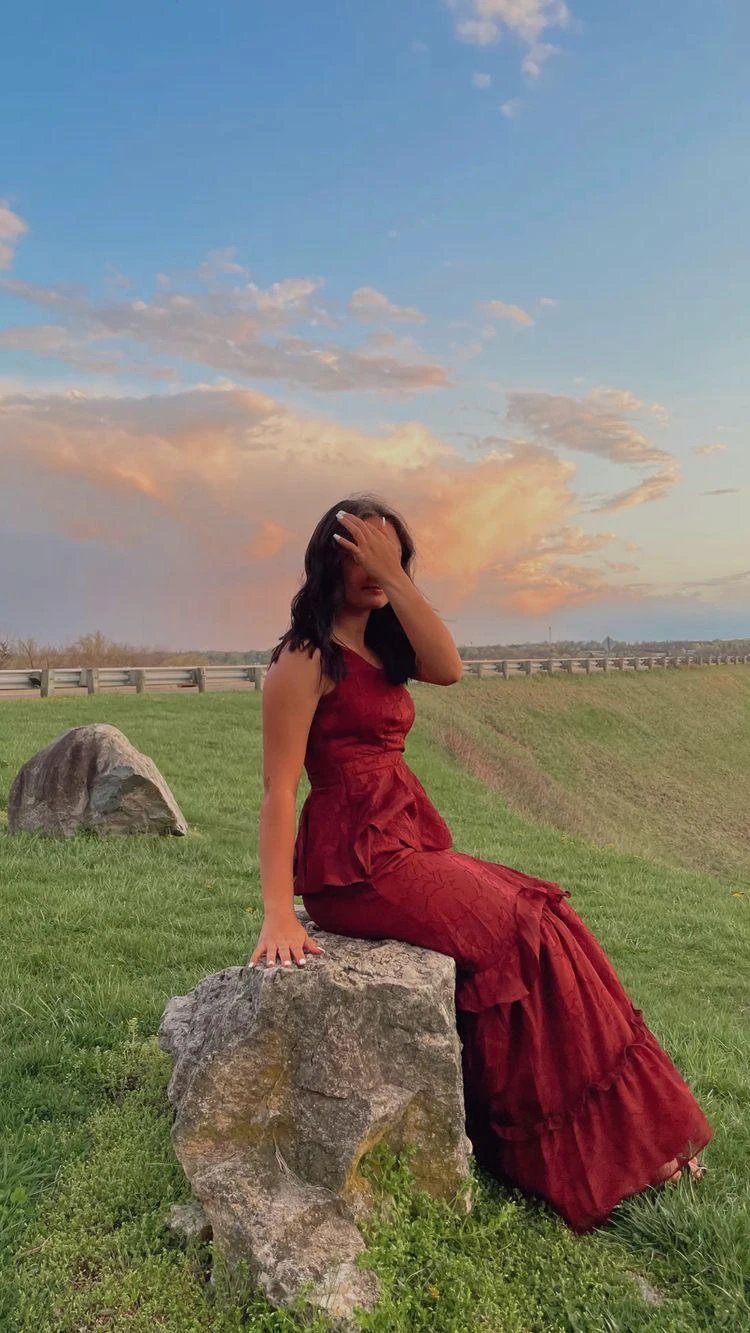 Romantic One Shoulder Vintage Prom Dress Stunning Evening Dress Y1105 by simplepromdress