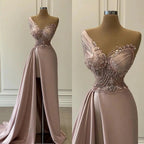 Mermaid One Shoulder Long Evening Dress Charming Prom Dress Y519 by simplepromdress
