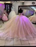 Sweetheart Pink Tulle Princess Dress Pink Ball Gown Y579 by simplepromdress