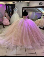Sweetheart Pink Tulle Princess Dress Pink Ball Gown Y579 by simplepromdress