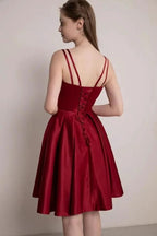 Prom Dress With Shorts Homecoming Dress with Pockets SYH80 by vivymakudress
